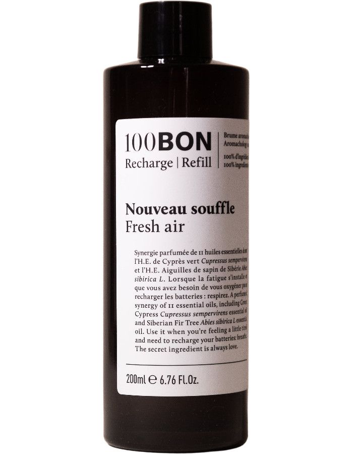 100Bon Aromacology Nouveau Souffle Eau De Parfum Refill 200ml 3760284208581 snel, veilig en gemakkelijk online kopen bij Beauty4skin.nl
