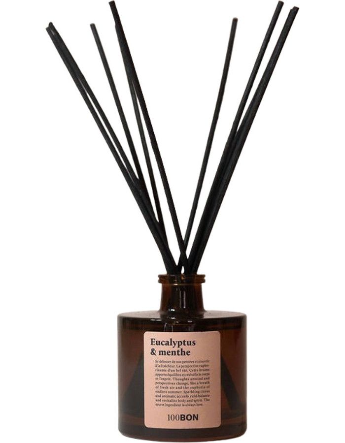 100Bon Eucalyptus & Menthe Energisante Fragrance Diffuser 100ml 3760284200493 snel, veilig en gemakkelijk online kopen bij Beauty4skin.nl