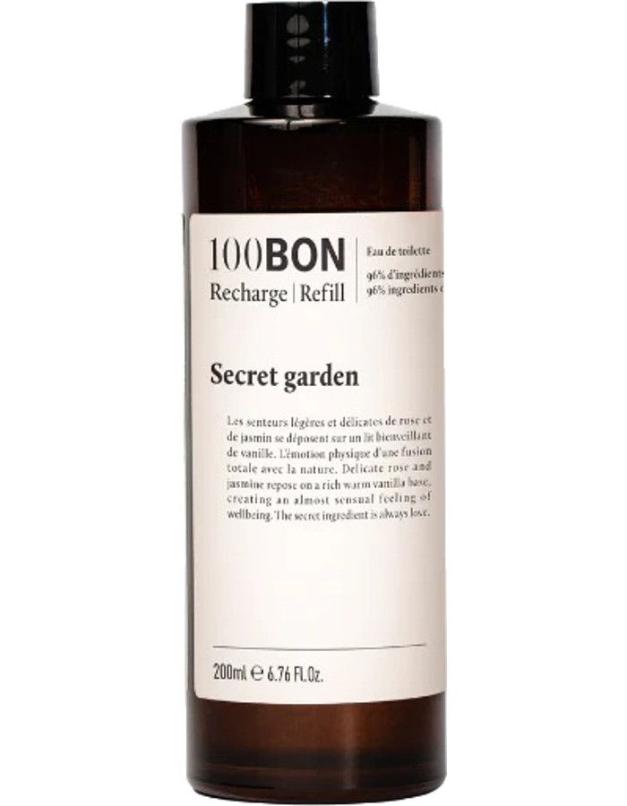 100Bon Secret Garden Eau De Toilette Spray Refill 200ml 3760284208604 snel, veilig en gemakkelijk online kopen bij Beauty4skin.nl