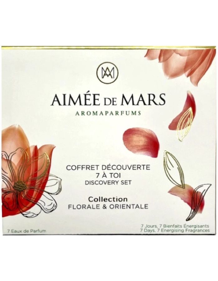Aimee de Mars Discovery Collection Florale & Orientale is perfect voor diegene die kennis willen maken met de heerlijke geuren van Aimee de Mars.
