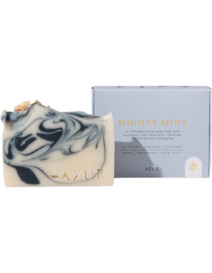 Azur Body Soap Mighty Mint 100gr 8720299596139 snel, veilig en gemakkelijk online kopen bij Beauty4skin.nl