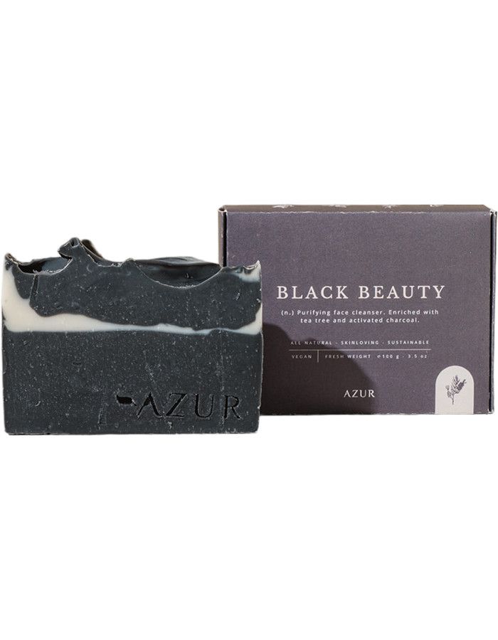 Azur Face Soap Black Beauty 100gr 8720299596160 snel, veilig en gemakkelijk online kopen bij Beauty4skin.nl
