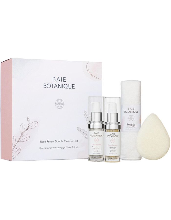 Baie Botanique Double Cleanse Gift Set 4-Delig 5065007835197 snel, veilig en gemakkelijk online kopen bij Beauty4skin.nl