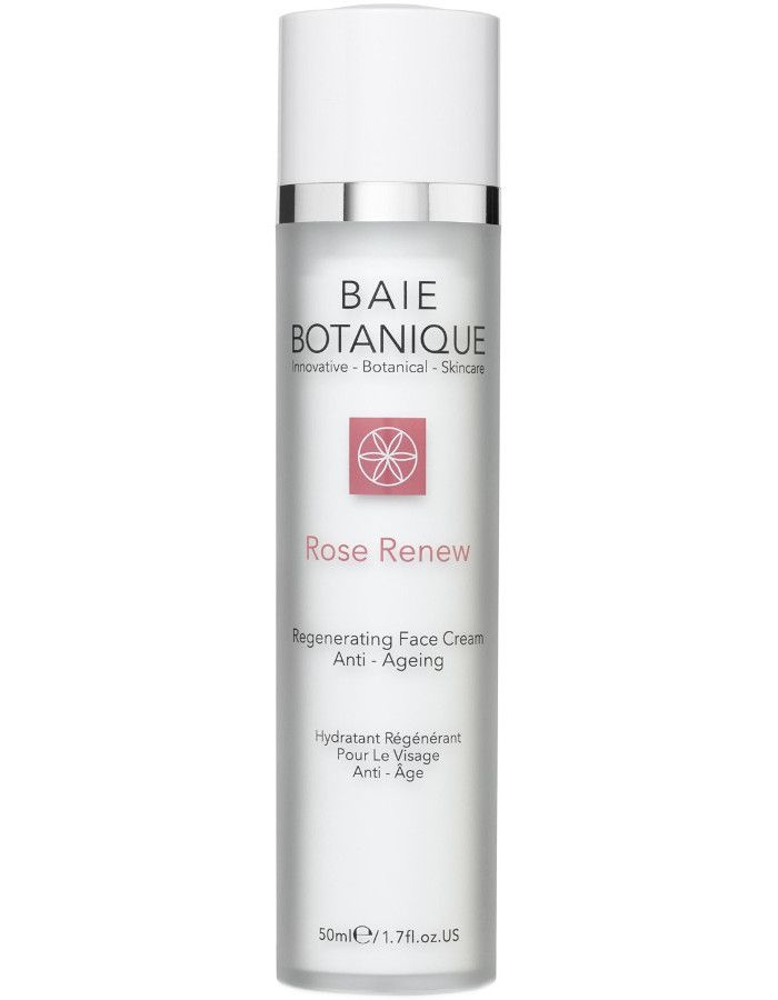 Baie Botanique Rose Renew Regenerating Face Cream 50ml 654391786205 snel, veilig en gemakkelijk online kopen bij Beauty4skin.nl