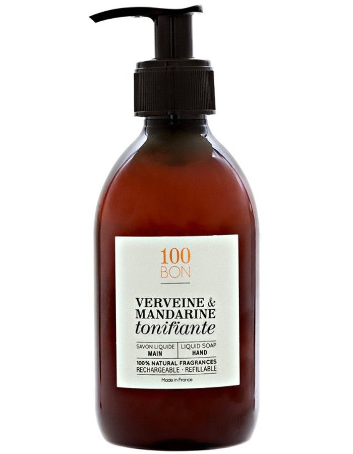 100Bon Verveine & Mandarine Tonifiante Liquid Soap 300ml 3760263376997 snel, veilig en gemakkelijk online kopen bij Beauty4skin.nl