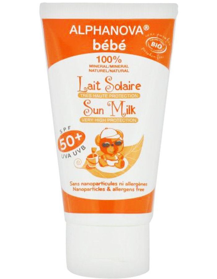 Alphanova Sun Biologische Zonnebrand Melk Baby Spf50 50gr bestel je snel, veilig en goedkoop online bij Beauty4skin.nl 3760075070014.