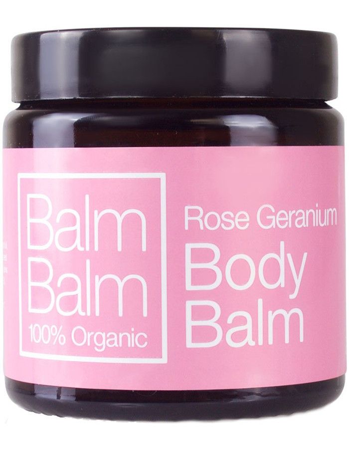 Balm Balm 100% Organic Body Balm Rose Geranium 120ml 5060418400552 snel, veilig en gemakkelijk online kopen bij Beauty4skin.nl