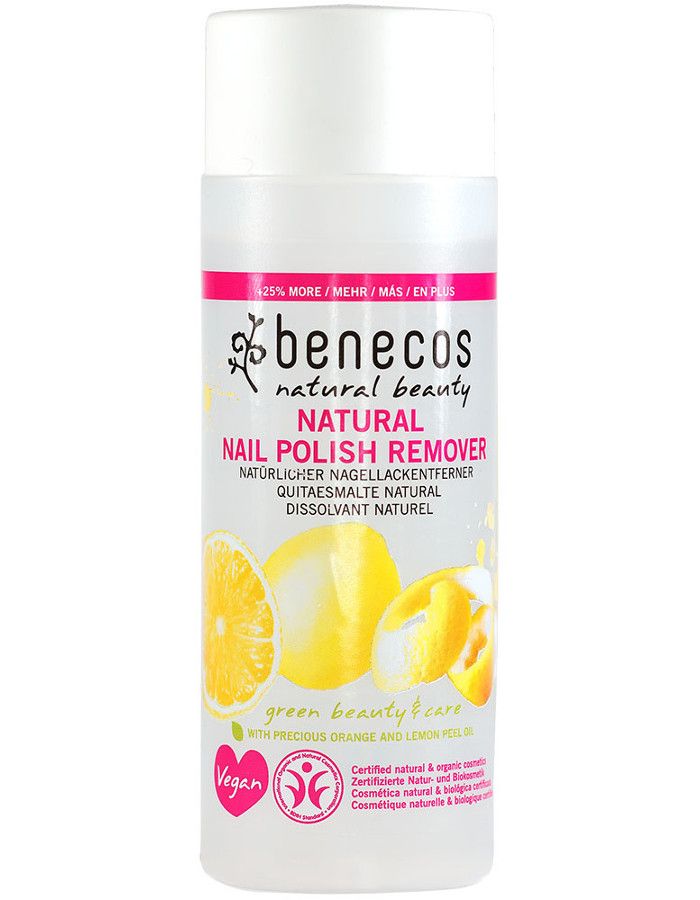 Benecos Natural Nail Polish Remover 125ml 4260198093871 snel, veilig en gemakkelijk online kopen bij Beauty4skin.nl
