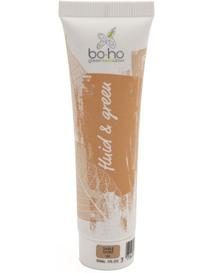 BoHo Cosmetics Bio Fluid En Green Vloeibare Foundation 05 Sable Dore 30ml