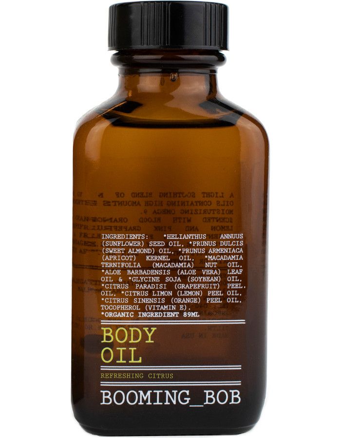 Booming Bob Body Oil Refreshing Lemon 89ml
