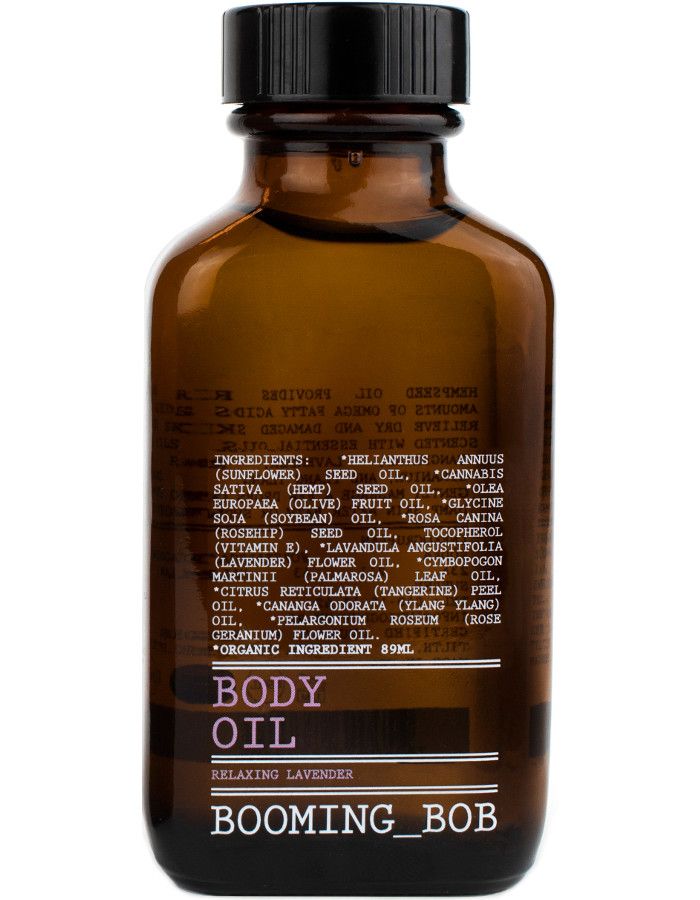 Booming Bob Body Oil Relaxing Lavender 89ml 7350076868213 snel, veilig en gemakkelijk online kopen bij Beauty4skin.nl