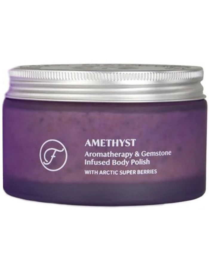 Flow Cosmetics Amethyst Aromatherapeuty & Edelsteen Bodypolish 200ml 6430028394715 snel, veilig en gemakkelijk online kopen bij Beauty4skin.nl
