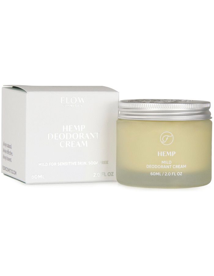 Flow Cosmetics Hemp Mild Deodorant Cream 60ml