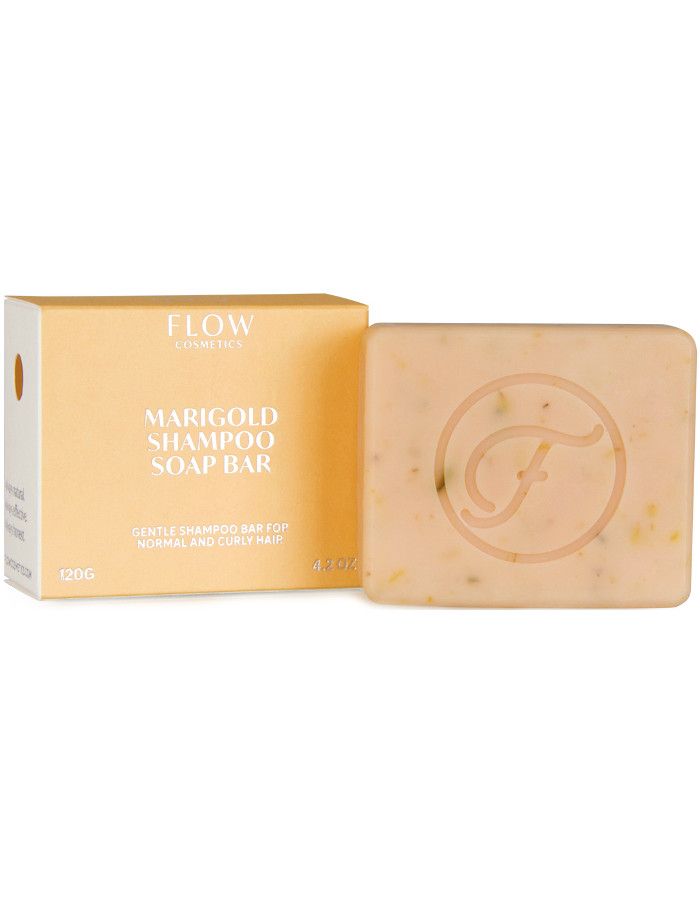 Flow Cosmetics Marigold Shampoo Soap Bar 120gr 6430028394524 snel, veilig en gemakkelijk online kopen bij Beauty4skin.nl