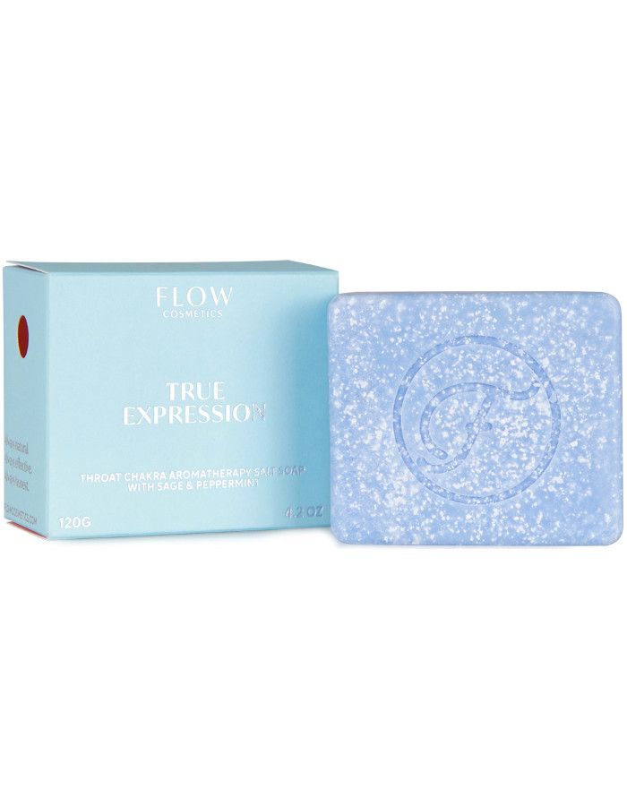 Flow Cosmetics True Expression Aromatherapy Soap Sage & Peppermint 120gr 6430028394296