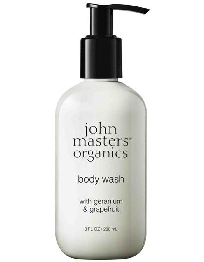 John Masters Organics Body Wash Geranium & Grapefruit 236ml 669558002067 snel, veilig en gemakkelijk online kopen bij Beauty4skin.nl