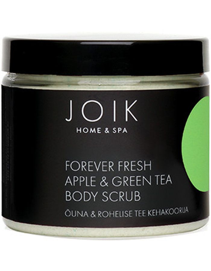 Joik Home & Spa Forever Fresh Apple & Green Tea Body Scrub 210gr 4742578005785 snel, veilig en gemakkelijk online kopen bij Beauty4skin.nl