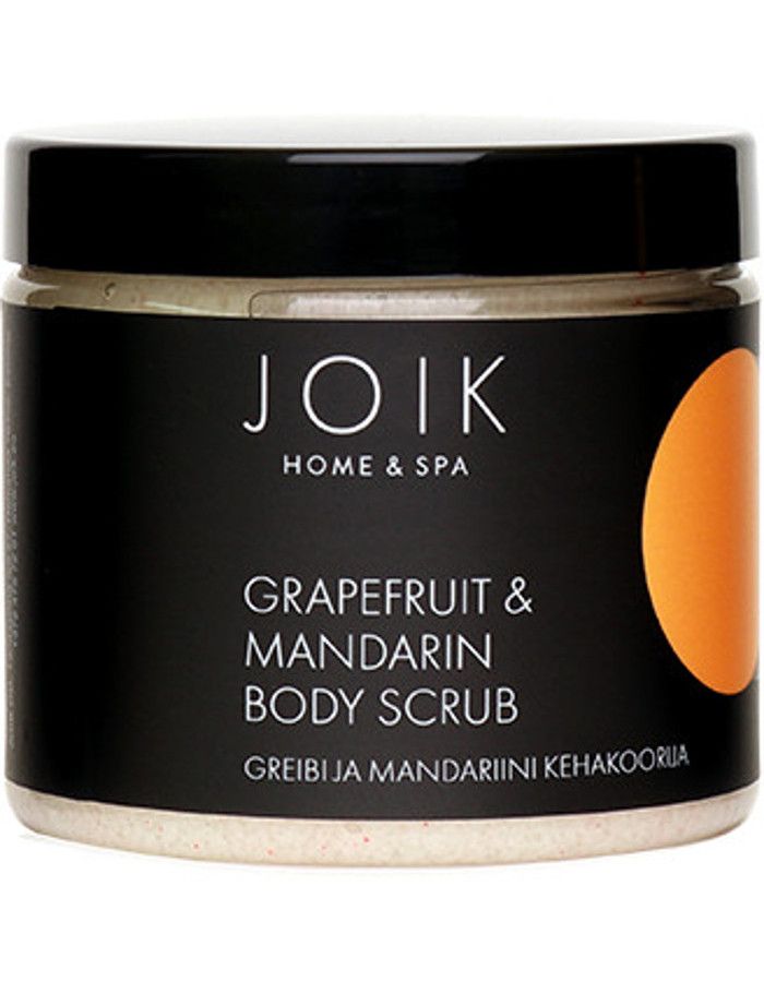 Joik Home & Spa Grapefruit & Mandarin Body Scrub 210gr 4742578000650 snel, veilig en gemakkelijk online kopen bij Beauty4skin.nl