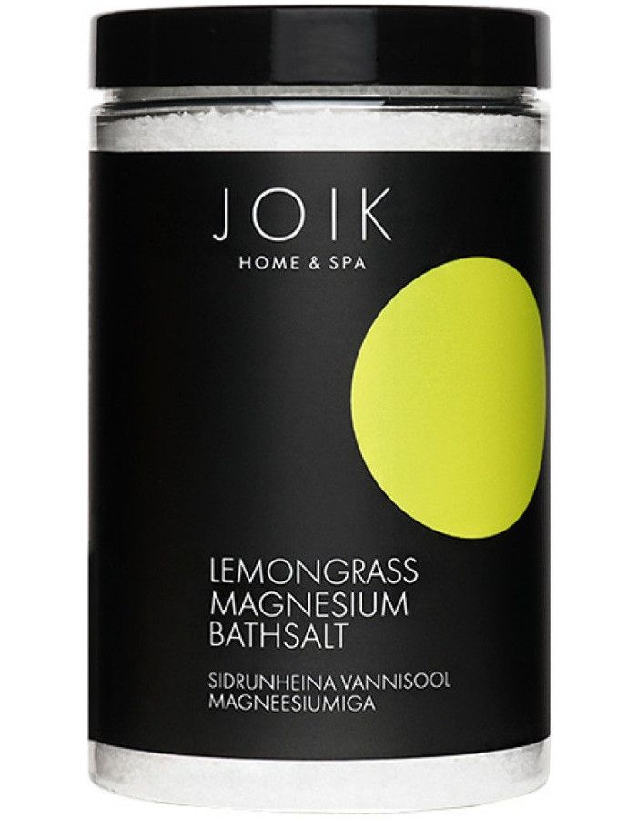 Joik Home & Spa Lemongrass Magnesium Bathsalt 500gr 4742578005884 snel, veilig en gemakkelijk online kopen bij Beauty4skin.nl