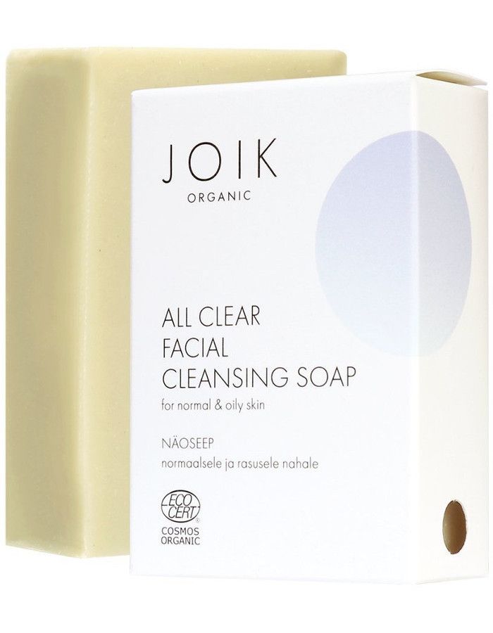 Joik Organic All Clear Facial Soap 100gr 4742578002517 snel, veilig en gemakkelijk online kopen bij Beauty4skin.nl