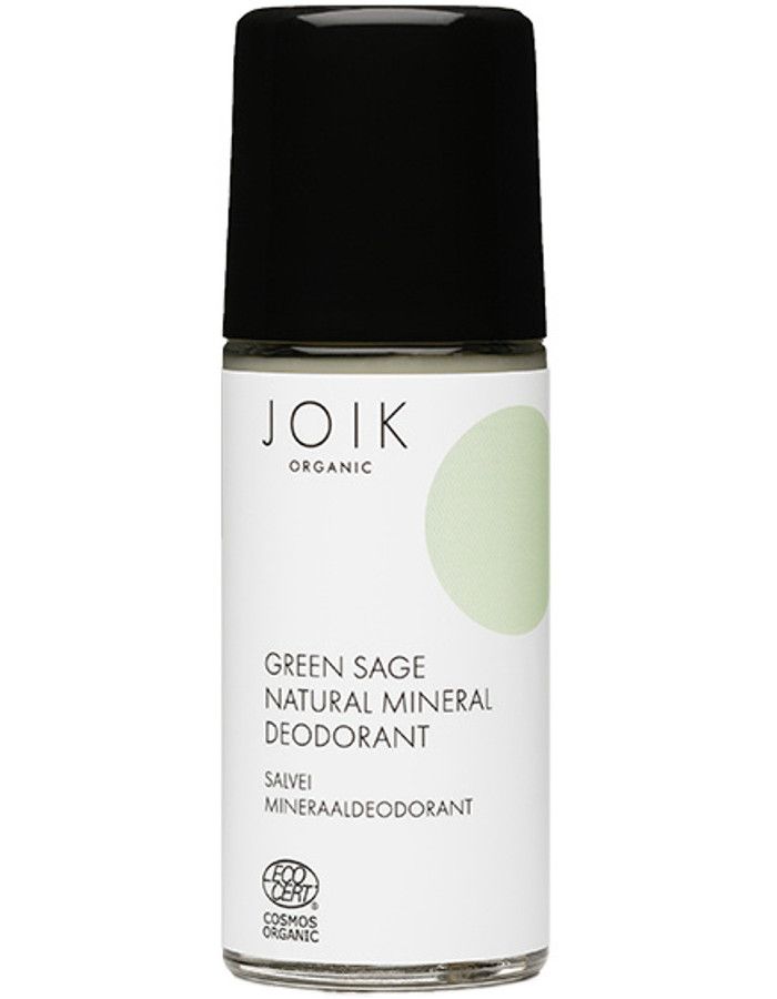 Joik Organic Green Sage Natural Mineral Deodorant Roller 50ml 4742578005327 snel, veilig en gemakkelijk online kopen bij Beauty4skin.nl