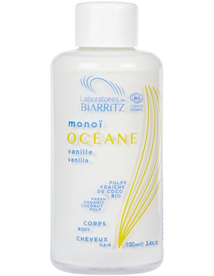 Laboratoires De Biarritz Oceane Monoï Olie Vanille 100ml 3760211480561 snel, veilig en gemakkelijk online kopen bij Beauty4skin.nl