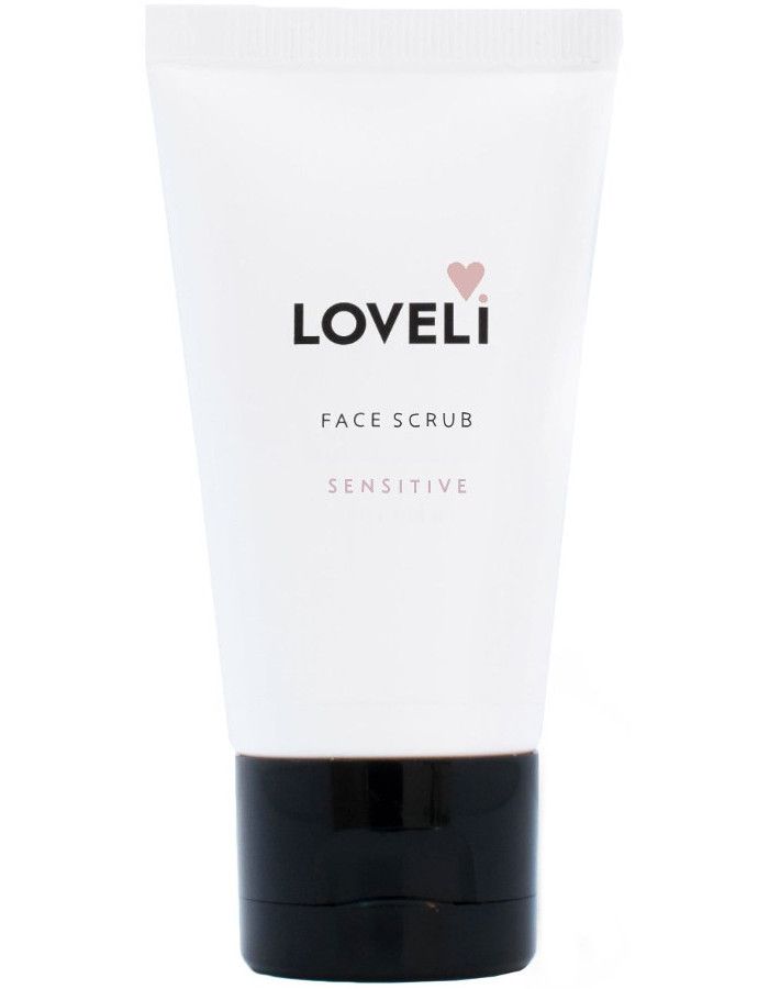 Loveli Face Scrub Sensitive 50ml snel, veilig en gemakkelijk online kopen bij Beauty4skin.nl