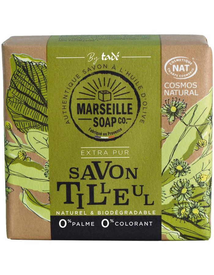 Marseille Soap Company Olive Soap Extra Pur Linden Blossom 100gr 3593290032471 snel, veilig en gemakkelijk online kopen bij Beauty4skin.nl
