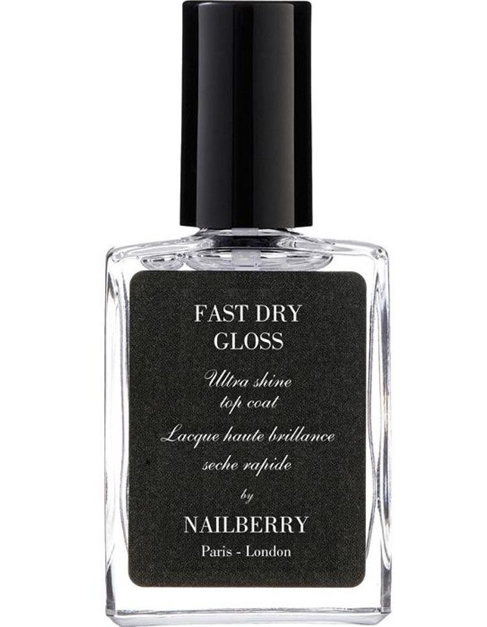 Nailberry 12-Free Fast Dry Gloss Top Coat 15ml 8715309909078 snel, veilig en goedkoop online kopen bij Beauty4skin.nl