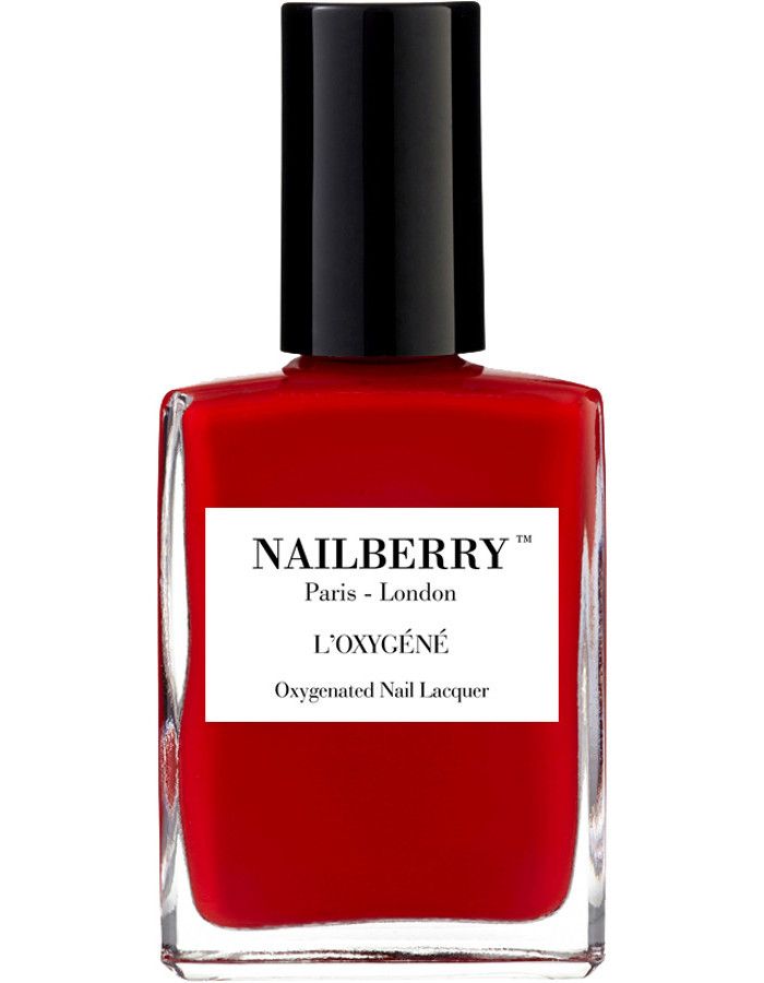 Nailberry 12-Free L'Oxigéné Nagellak Rouge 15ml 8715309908538 snel, veilig en goedkoop online kopen bij Beauty4skin.nl