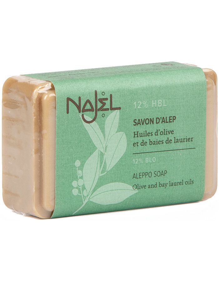 Najel Aleppo Soap 12% Laurier Oil 100gr 3760061223684 snel, veilig en gemakkelijk online kopen bij Beauty4skin.nl