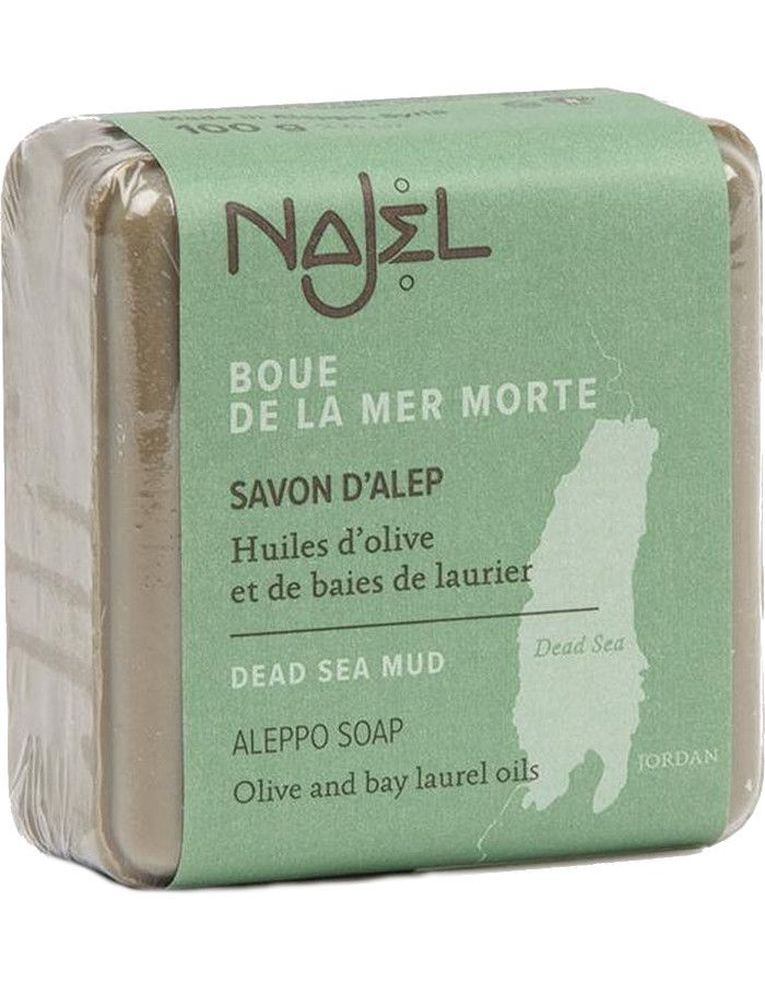 Najel Aleppo Soap Dead Sea Mud 100gr 3760061223820 snel, veilig en gemakkelijk online kopen bij Beauty4skin.nl