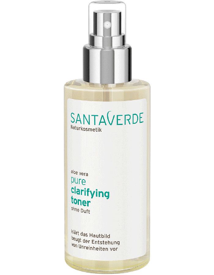 Santaverde Aloe Vera Pure Clarifying Toner Parfumvrij 100ml 4005529300101 snel, veilig en gemakkelijk online kopen bij Beauty4skin.nl