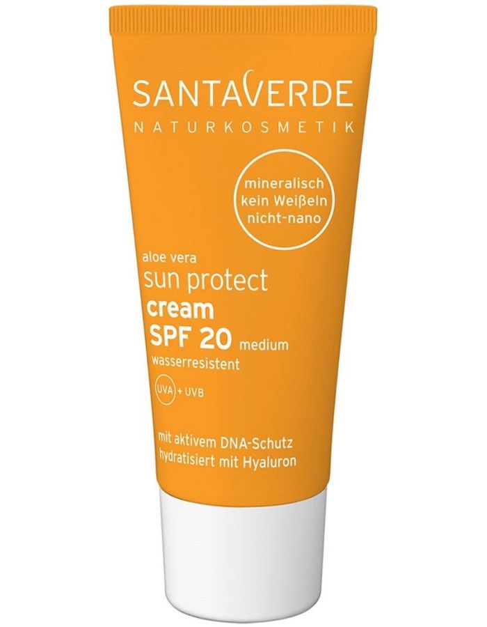 Santaverde Aloe Vera Sun Protect Cream Spf20 50ml 4005529330108 snel, veilig en gemakkelijk online kopen bij Beauty4skin.nl