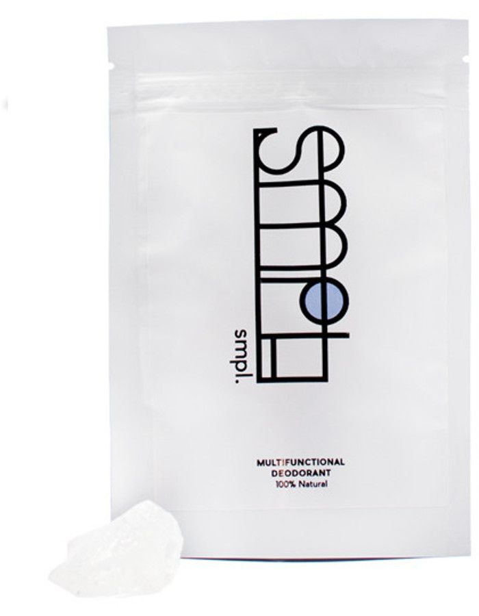 SMPL Skincare Multifunctionele Deodorant Steen 8719326045108 snel, veilig en gemakkelijk online kopen bij Beauty4skin.nl