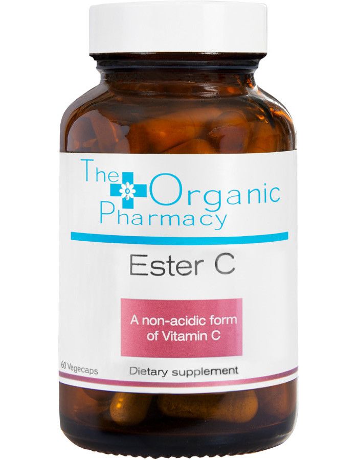 The Organic Pharmacy Ester C 1000 Vegecaps 60st 5060063491134 snel, veilig en gemakkelijk online kopen bij Beauty4skin.nl
