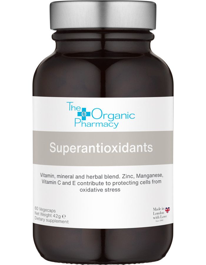 The Organic Pharmacy Superantioxidants Vegecaps 60st 5060373521125 snel, veilig en gemakkelijk online kopen bij Beauty4skin.nl