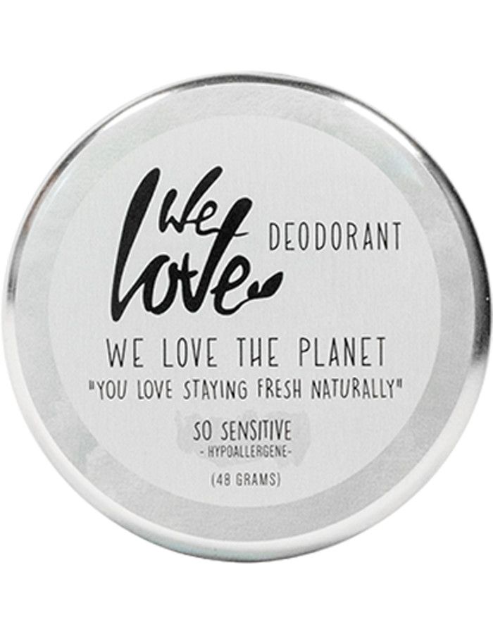 We Love The Planet Natuurlijke Deodorant Creme So Sensitive bestel je snel, veilig en goedkoop online bij Beauty4skin.nl 8719326006352