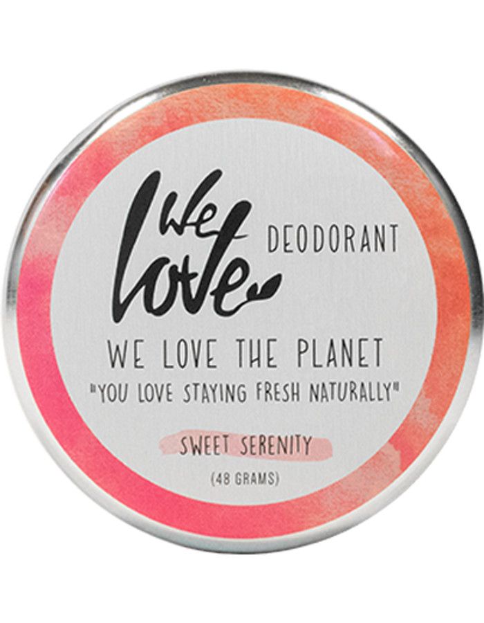 We Love The Planet Natuurlijke Deodorant Creme Sweet Serenity bestel je snel, veilig en goedkoop online bij Beauty4skin.nl 8719326006321