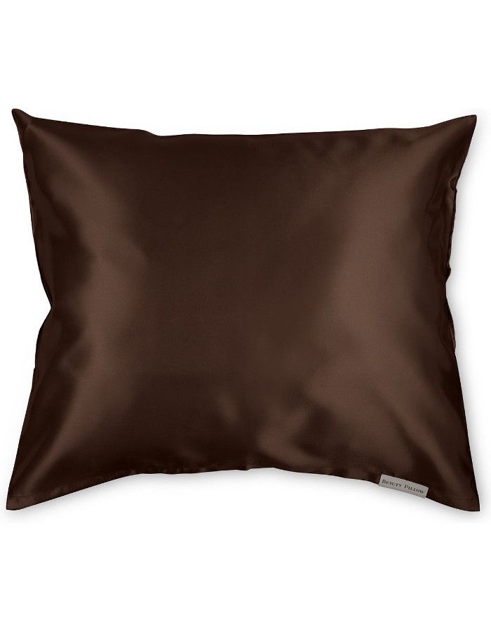 Beauty Pillow Satijnen Kussensloop Chocolate Brown is een zacht, anti-allergeen, satijnen kussensloop die een weldaad zijn voor huid en haar.