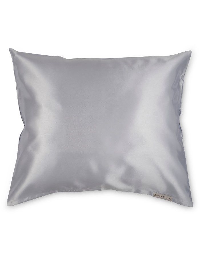 Beauty Pillow Satijnen Kussensloop Silver 60x70cm