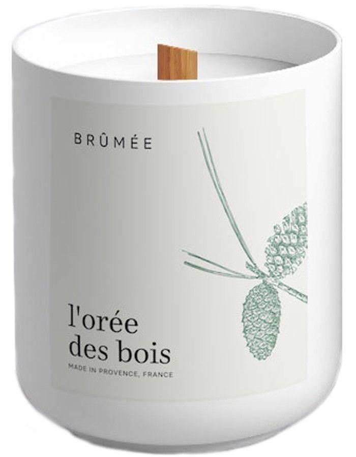Brumee Plantbased Candle L'Orée des Bois 50h 5060811030981 snel, veilig en gemakkelijk online kopen bij Beauty4skin.nl