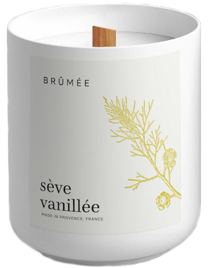 Brumee Plantbased Candle Sève Vanillée 50h 5060811031001 snel, veilig en gemakkelijk online kopen bij Beauty4skin.nl