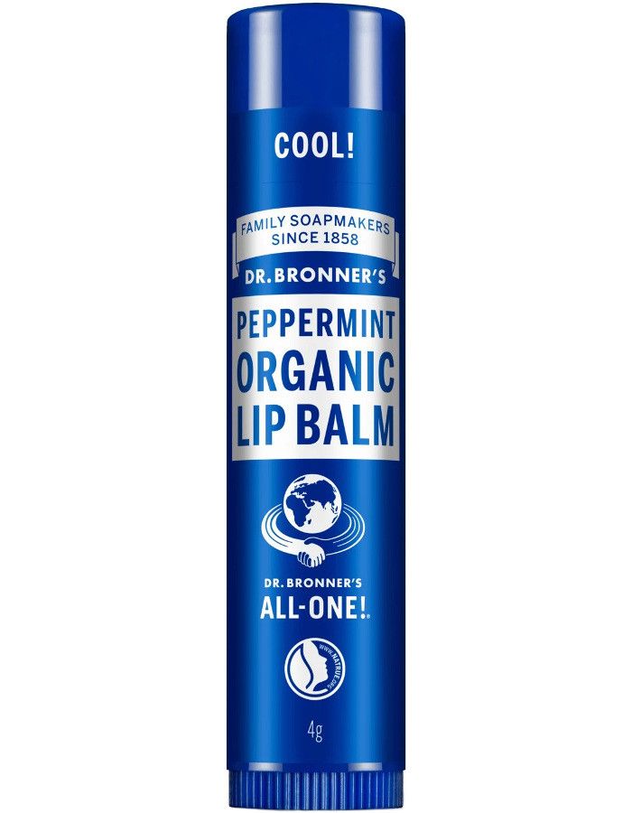 Dr Bronners Peppermint Organic Lip Balm
