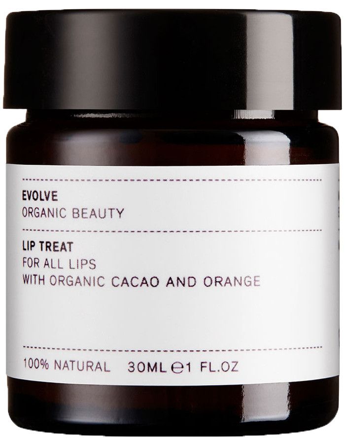 Evolve Organic Beauty Lip Treat Cacao & Orange 30ml 5060200048139 snel, veilig en gemakkelijk online kopen bij Beauty4skin.nl