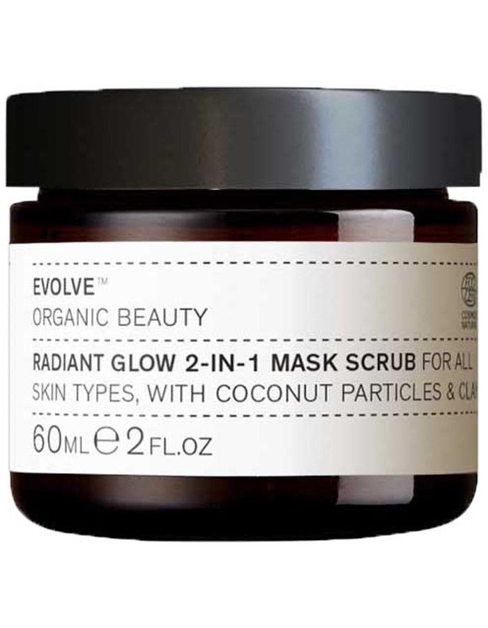 Evolve Organic Beauty Radiant Glow Mask 60ml 5060200048061 snel, veilig en gemakkelijk online kopen bij Beauty4skin.nl