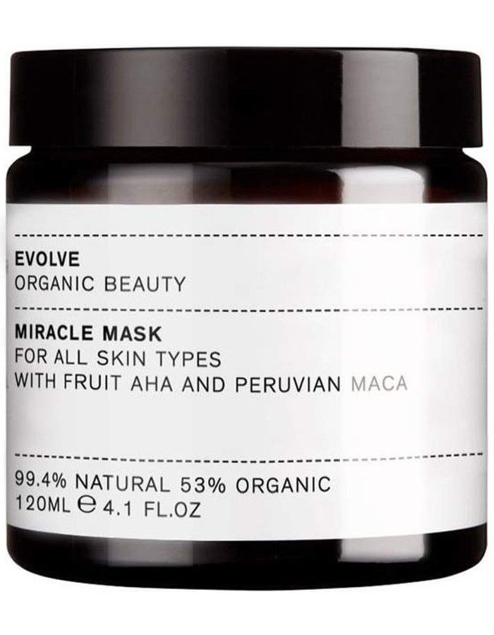 Evolve Organic Beauty Miracle Mask 120ml 5060200047491 snel, veilig en gemakkelijk online kopen bij Beauty4skin.nl