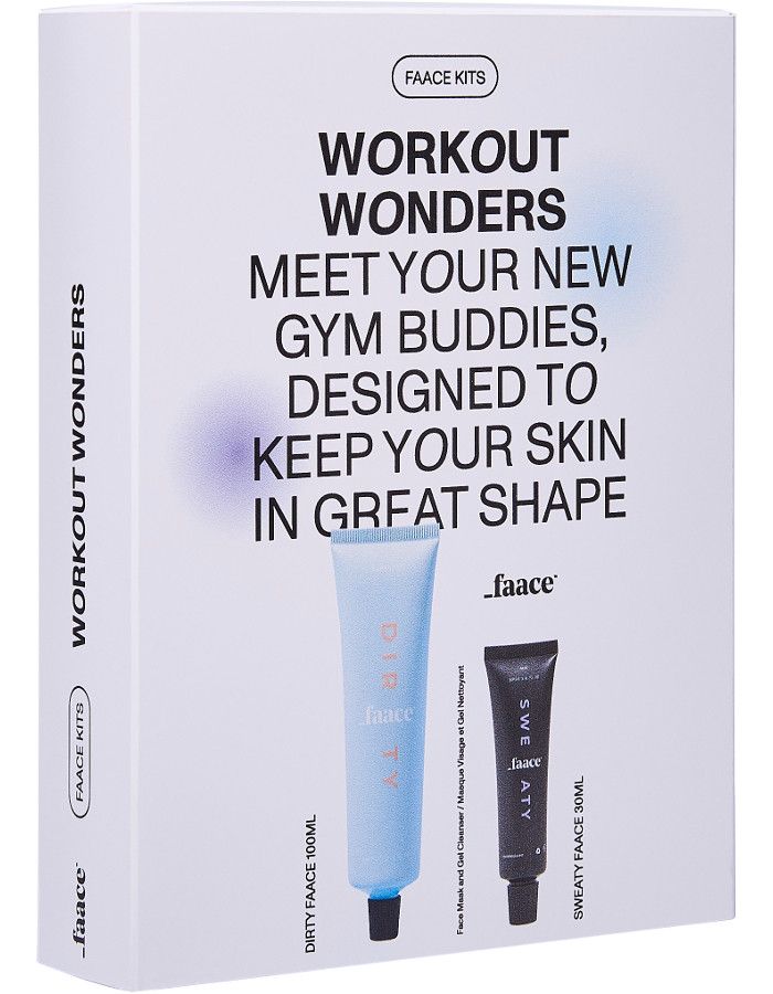Faace Workout Wonders Gift Set 2-Delig 5060775500261 snel, veilig en gemakkelijk online kopen bij Beauty4skin.nl