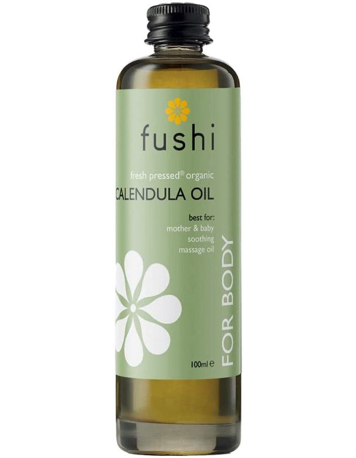 Fushi Organic Cold-Pressed Calendula Oil 100ml 5060112861789 snel, veilig en gemakkelijk online kopen bij Beauty4skin.nl