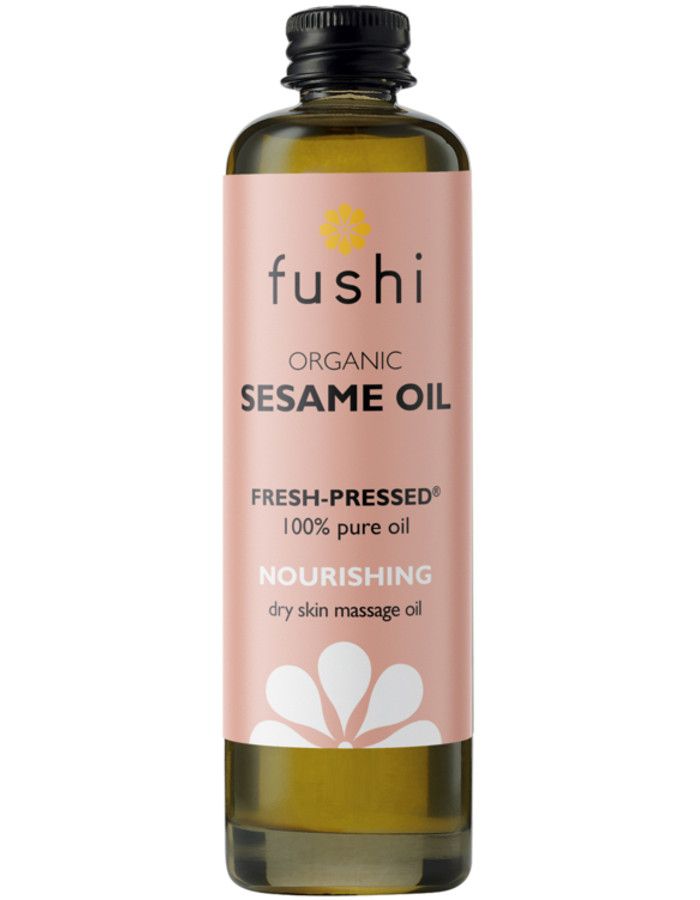 Fushi Organic Cold-Pressed Sesame Oil is van nature antibacterieel en wordt vaak gebruikt bij veelvoorkomende huidaandoeningen zoals gewone huidschimmels en voetschimmel.